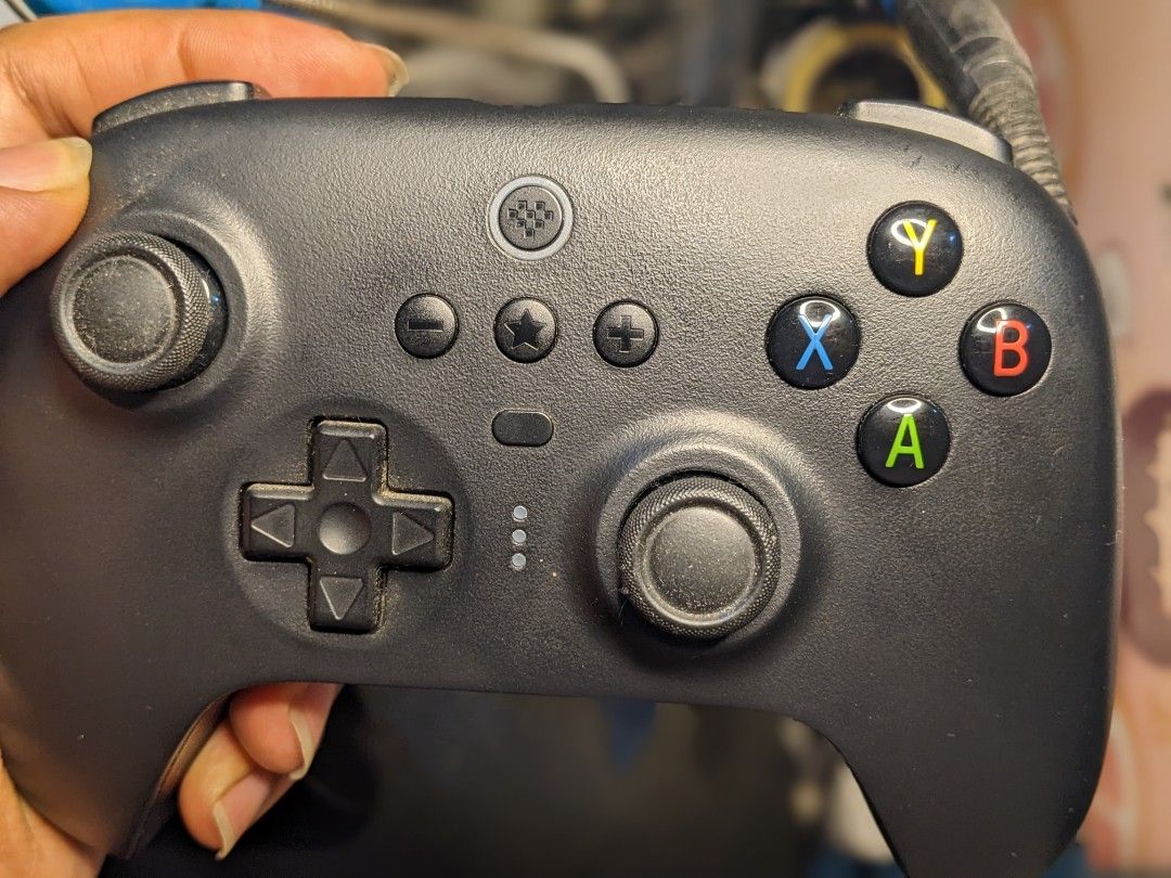 8bitdo ultimate Bluetooth (Category: Controllers) located in Marikina City. Submitted by tenshin101 (Listing ID 1367916041, Image 1). Description: as is on pic no box. Xbox /pc button config payment thru Gcash shipping via lalamove ( shouldered buy the buyer).
