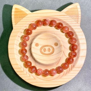 đˇ Golden Sun. Golden Strawberry đŽ / Natural Crystal / Bracelet / 8.6mm / Attract Good Luck / Attract Benefactors / Ward Off Evil and Negative Energies /ĺč§Ł Tai Sui64239069233923110