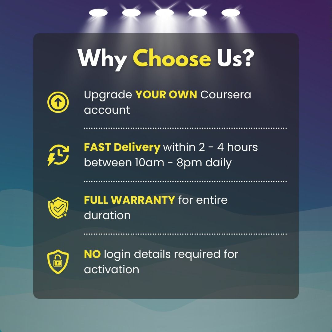 📖 Coursera Plus Gift Card | 6 or 12 Months Access | Not "Lifetime"/Shared Account | Upgrade Your Own Account |Trusted Seller63163834198785111