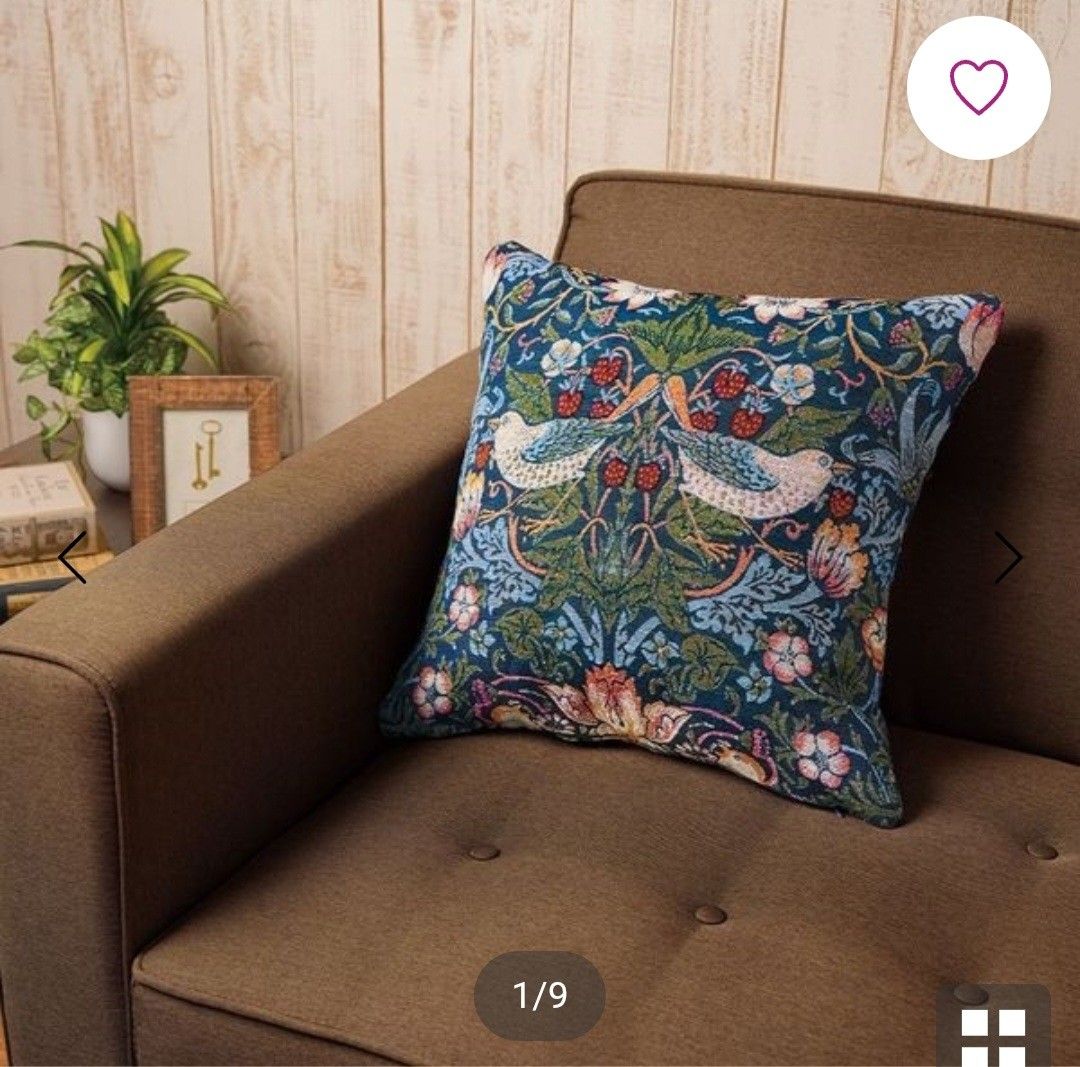 Authentic Morris World Collection Jacquard Weave Pillow Case ( Navy ) (Category: Cushions & Throws) located in Binangonan. Submitted by makoleksyon (Listing ID 1367953180, Image 1). Description: brand new no flaws ganda ng quality makapal hand made made in Japan 46x46 cm.