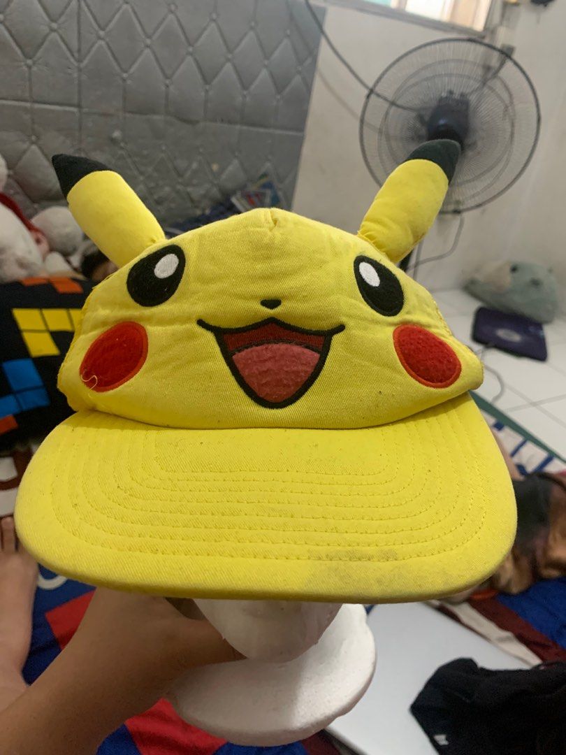 Authentic Pikachu Cap With Pokemon Markings (Category: Caps & Hats) located in Las Pinas. Submitted by aokisells (Listing ID 1368038408, Image 1). Description: .
