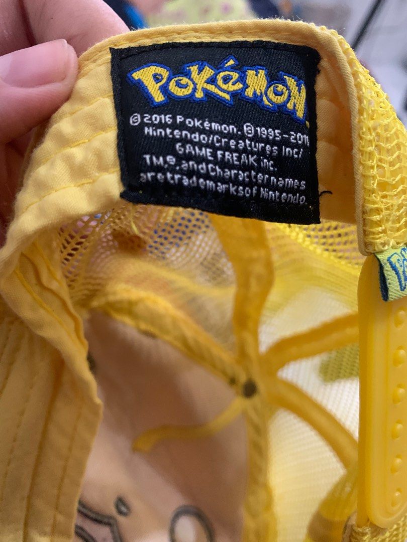 Authentic Pikachu Cap With Pokemon Markings (Category: Caps & Hats) located in Las Pinas. Submitted by aokisells (Listing ID 1368038408, Image 2). Description: .
