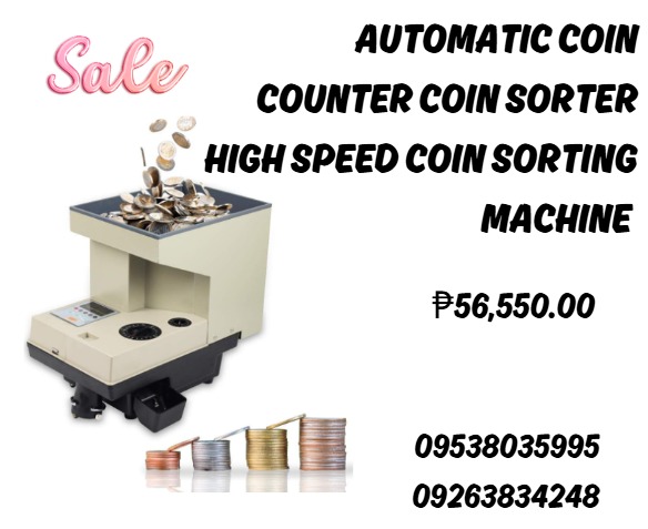 AUTOMATIC COIN COUNTER SORTER HIGH SPEED COIN SORTING MACHINE ...