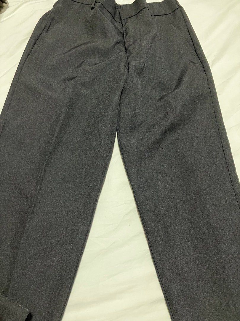 Black formal pants (Category: Babies & Kids Fashion) located in Paranaque City. Submitted by leipicks (Listing ID 1367956058, Image 1). Description: Size 18. Canadian Club..