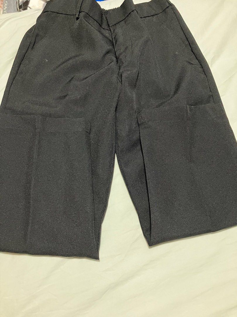 Black formal pants (Category: Babies & Kids Fashion) located in Paranaque City. Submitted by leipicks (Listing ID 1367956058, Image 2). Description: Size 18. Canadian Club..