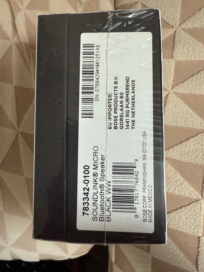 Bose soundlink micro (Category: Soundbars, Speakers & Amplifiers) located in Quezon City. Submitted by RPstore (Listing ID 1367871900, Image 2). Description: Brand New BOSE soundlink micro. From ₱7,990 for only ₱6,8K PM if interested Slightly Negotiable 🔥 Money back guarantee if proven fake‼️ Cubao QC,Loc.