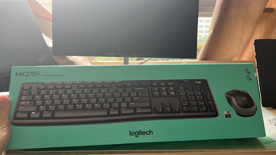 Brand new Logitech wireless keyboard n mouse