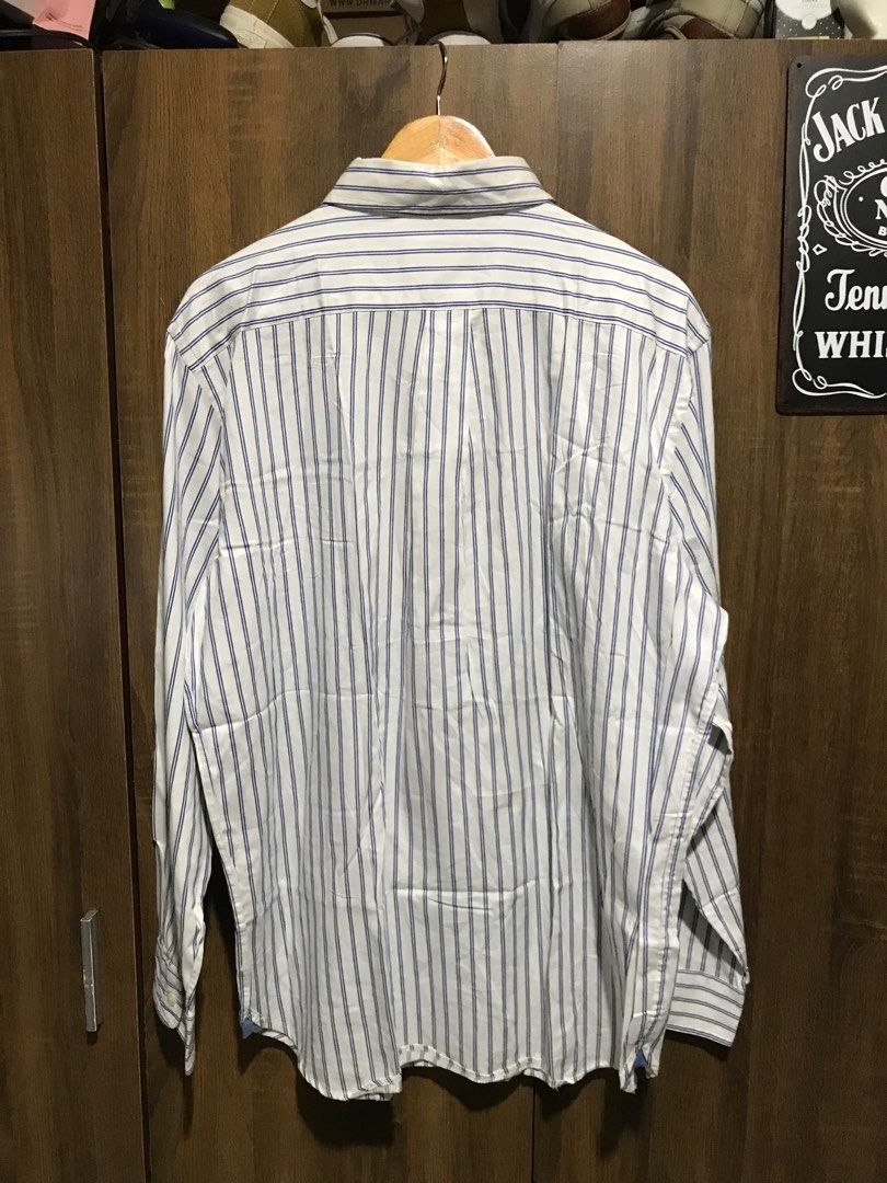 CHAPS BY RALPH LAUREN BOTTON DOWN LONGSLEEVE (Category: Formal Shirts) located in Antipolo. Submitted by cogiestamaria (Listing ID 1367967348, Image 2). Description: size large dimes W24-L31 no issue color rate 10-10 bnew.