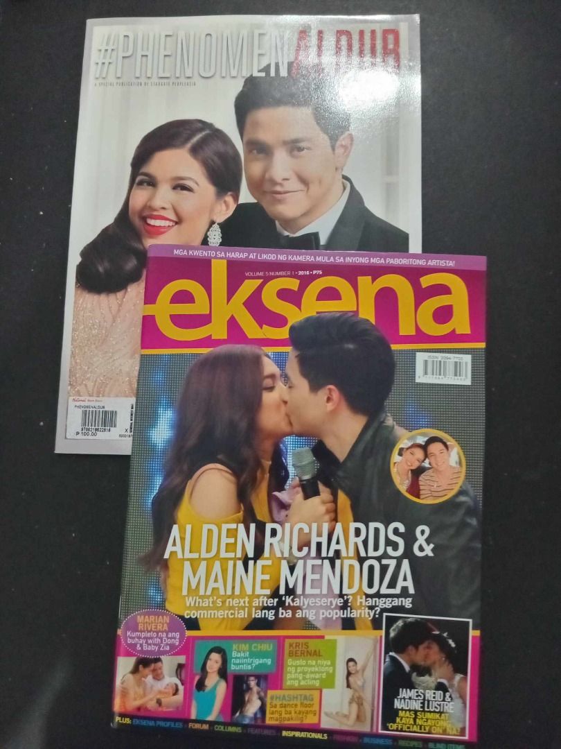 Coffee Table Bundle of 4 Magazine: ALDUB preloved / back issues (Category: Magazines) located in Manila. Submitted by jny30 (Listing ID 1367912941, Image 1). Description: Coffee Table Bundle of 4 Magazine: ALDUB preloved / back issues Coffee Table Bundle of 4 Magazine: ALDUB preloved / back issues Coffee Table Bundle of 4 Magazine: ALDUB preloved / back issues .