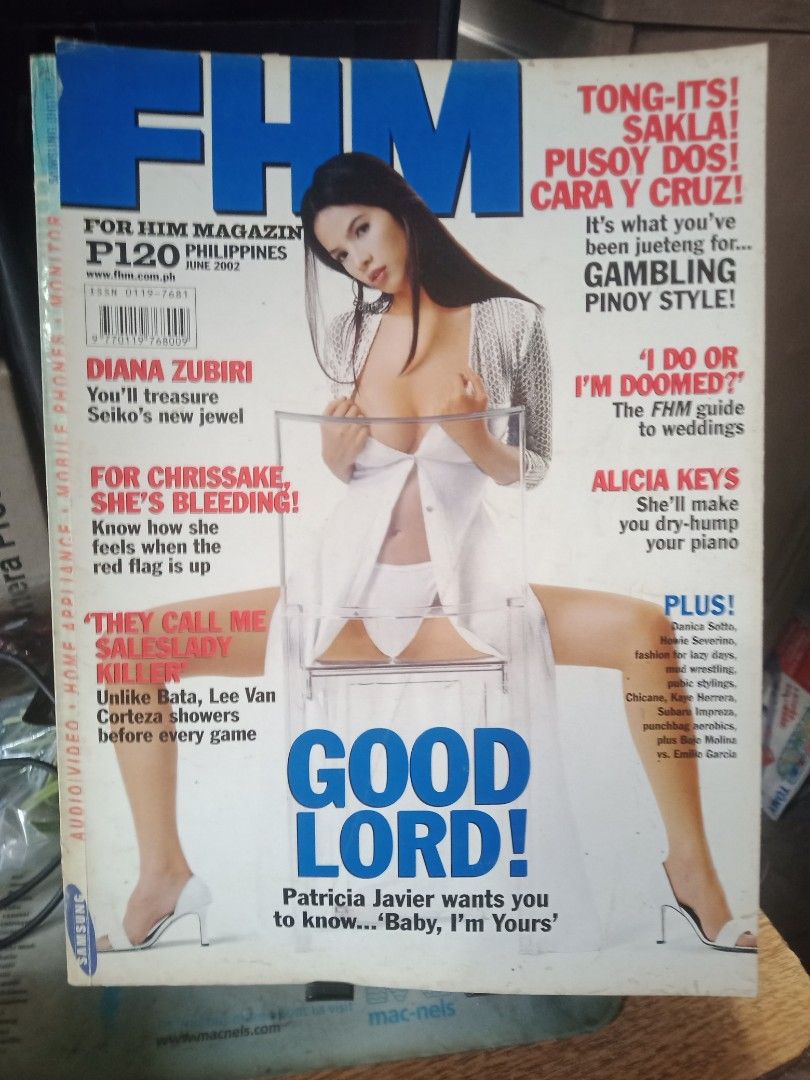 FHM Patricia Javier Magazine (Category: Magazines) located in Quezon City. Submitted by senseirokyudan (Listing ID 1367886771, Image 1). Description: FHM Patricia Javier Magazine For sale At 1K Kindly PM Me For More Details Thanks 👍.