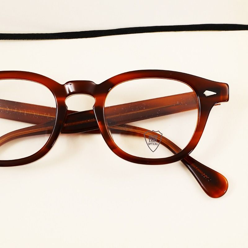 JULIUS TART OPTICAL, AR , COLOR: DEMI AMBER , SIZE: 44/46