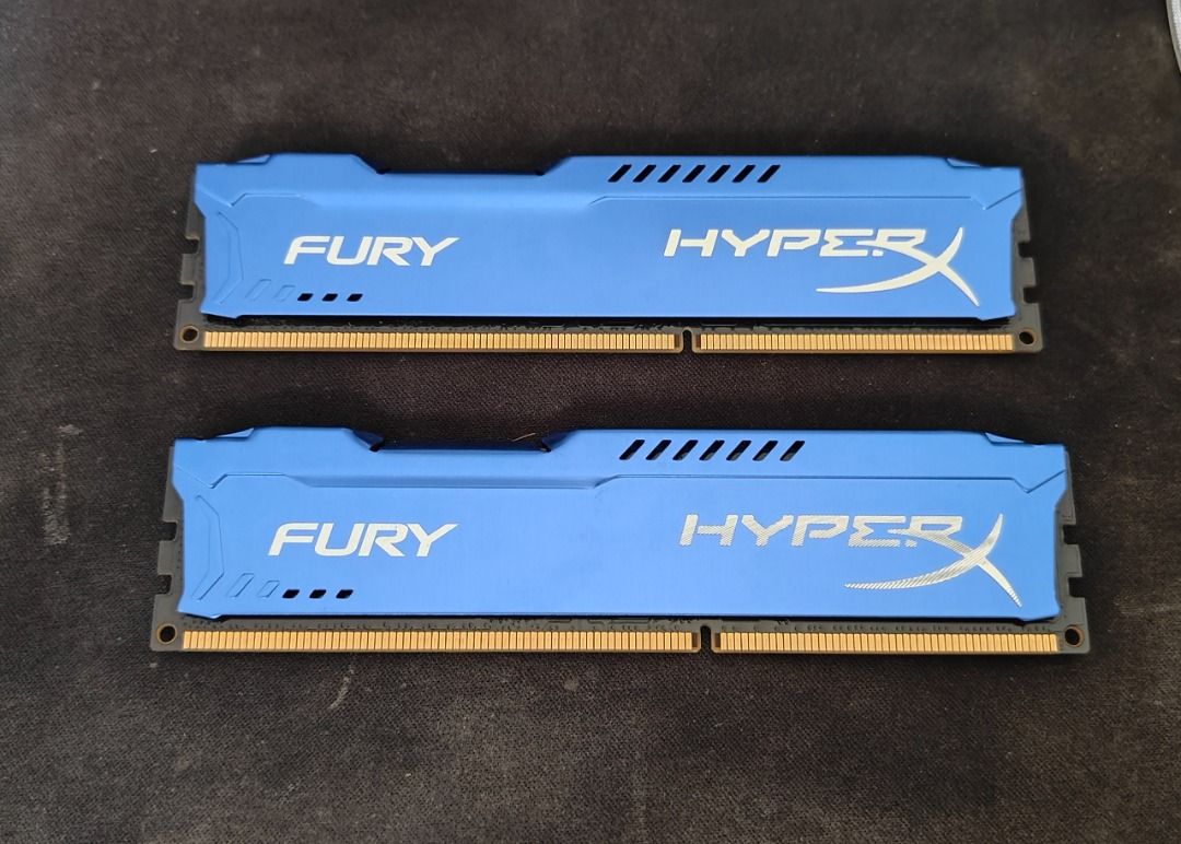 Kingston HyperX Fury DDR3-1600 2x4GB (8GB) RAMs 1.5V Kit63220268417539110