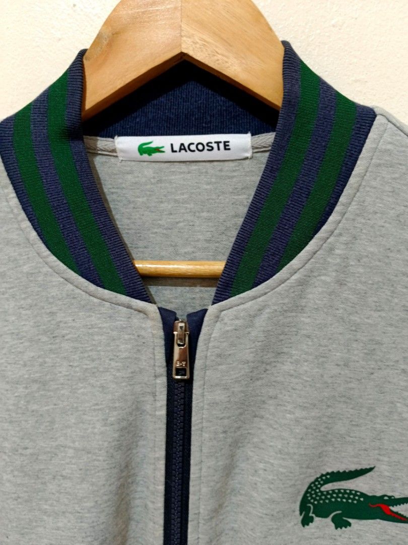 LARGE / LACOSTE VARSITY COACH JACKET (Category: Coats, Jackets and Outerwear) located in Mandaluyong City. Submitted by uniqueitems77 (Listing ID 1367955583, Image 3). Description: 🔥READ BEFORE INQUIRING🔥 ⚠️NO DEPOSIT, NO MINE POLICY ⚠️FIRST PAY,FIRST SERVE BASIS ⚠️ ITEM RESERVATION 50 PESOS DEPOSIT ⚠️U.S ,JAPAN,AND EUROPEAN SURPLUS ITEMS ✅CONDITION ( as SURPLUS) : 10/10 ✅COLOR: GRAY ✅COLOR RATE: 10/10 ✅ISSUES: NONE ✅NEEDS WASH ☎️ 09926612644 o