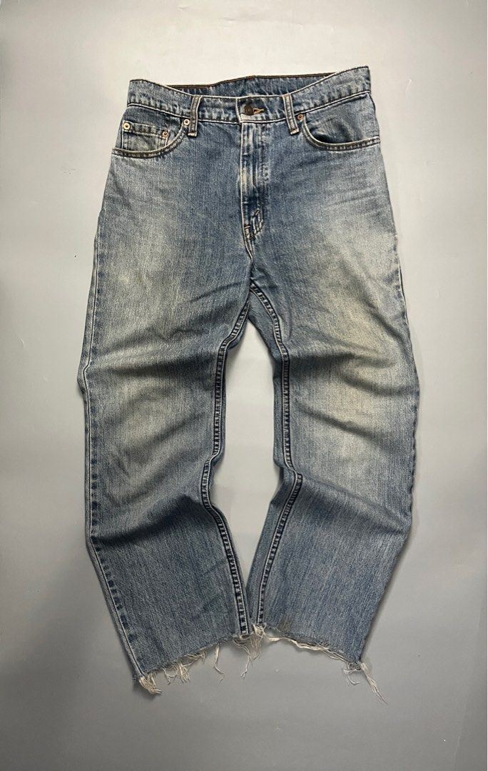 Levis Jeans (Category: Jeans) located in Cebu City. Submitted by myspacebarisbroken (Listing ID 1367938067, Image 1). Description: Unisex Very good condition Width: 30 Length: 37 Issue: altered hem.