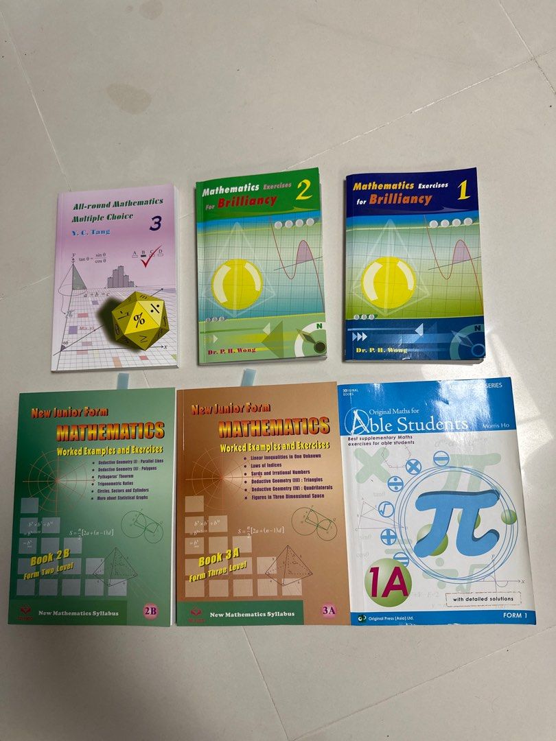 Mathematic exercise （分類：補充練習）位於 Hong Kong。 由 baely428 提交（商品編號 1367928782，圖片 1）。簡介： $30@1 荃灣地鐵站交收或順豐到付。