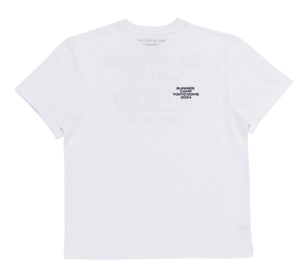 【公式】NewJeans Tシャツ BUNNIES CAMP 2024 黒 L NewJeans MURAKAMI BUNNIES CAMP 2024 T-shirt | eBay