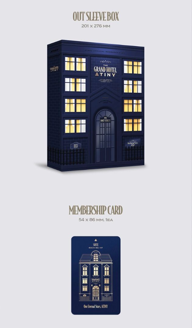 PO] ATEEZ ATINY 6TH MEMBERSHIP / MEMBERSHIP KIT / MEMBERSHIP
