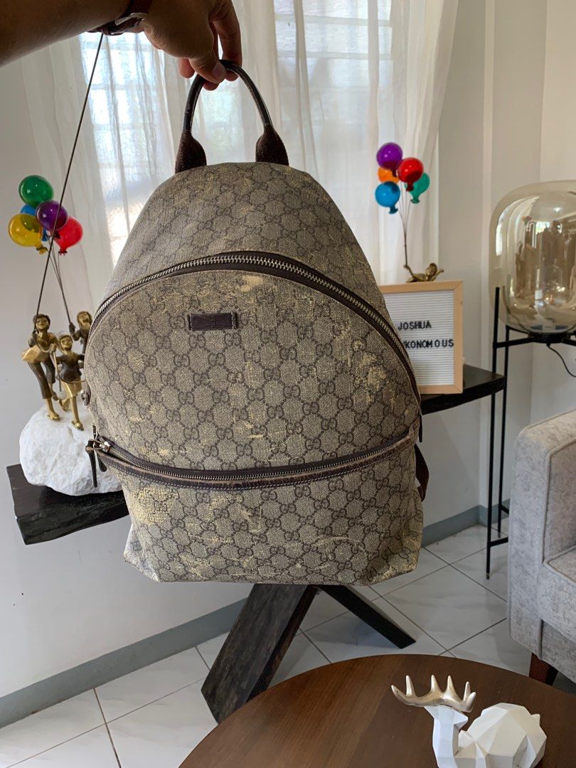 “PROJECT BAG” GUCCI BACKPACK (Category: Luxury Bags & Wallets) located in Los Banos. Submitted by joshua_morales (Listing ID 1367906035, Image 1). Description: PROJECT BAG PROJECT BAG IPA PAINT NIYO NALANG AUTHENTIC TO. PLEASE SEE PICTURES PROVIDED .