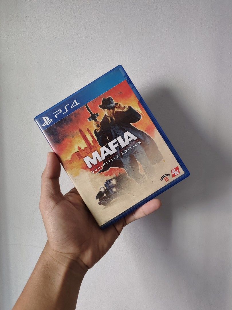 PS4 MAFIA DEFINITIVE EDITION / USED (Category: PlayStation) located in Manila. Submitted by mikkolosg20176 (Listing ID 1367886878, Image 1). Description: TRADE OR SALE GAME PRICE: 800 📍 SHIPPING OR PICKUP 📍 BAGUMBAYAN TAGUIG 📍PIN LOCATION: MCG PURPLE GAMING TAGUIG.