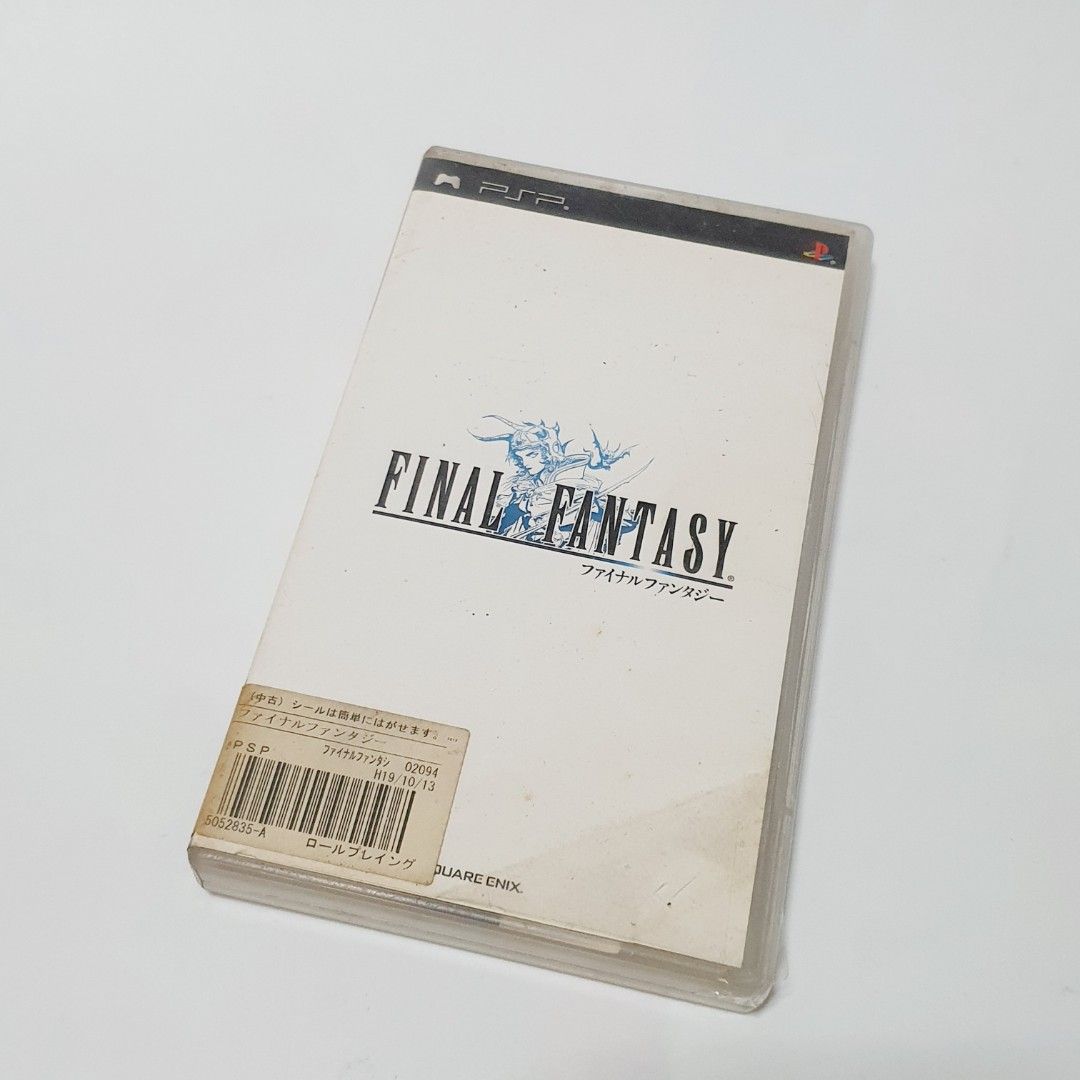 PSP Playstation Portable Final Fantasy UMD (Category: PlayStation) located in Taytay. Submitted by kyo.mono (Listing ID 1367902615, Image 1). Description: 💟Follow us on IG: kyo.mono for faster replies TikTok: kyo.mono_ for videos and reviews Auth from Japan Actual photo posted Sold as is Untested.