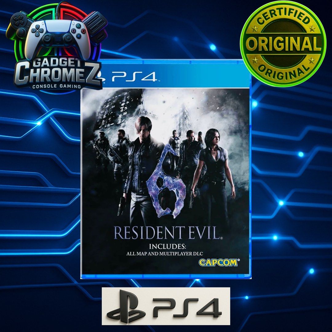 Resident Evil 6 | PS4 Game | BRANDNEW (Category: PlayStation) located in San Jose del Monte. Submitted by gadget_chromez (Listing ID 1037704445, Image 1). Description: RESIDENT EVIL 6 BRANDNEW / SEALED Physical Disc. Safely packed with 2 layers of thick bubble wrap for maximum protection upon shipping out..