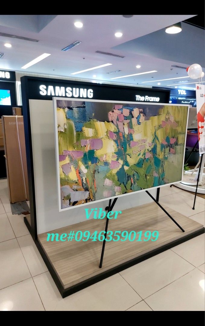 💚SAMSUNG "THE FRAME" 💛2025 (Category: TV) located in Quezon City. Submitted by enonjude19606 (Listing ID 1367906879, Image 2). Description: 💚SAMSUNG "THE FRAME" 💛2025 MODEL:QA43LS03F 43" CASH:43,800 MODEL:QA55LS03F 55" CASH:59,400 MODEL:QA65LS03F 65" CASH:76,300 PRICE MAY CHANGE WITHOUT PRIOR NOTICE BRANDNEW AND SEALED 1 YR WARRANTY PARTS AND SERVICE SAMSUNG HOME SERVICE CASH N CARRY MALL MAKATI CRS MARKETING INC, CAIMITO PLACE CALOOCAN CASH 