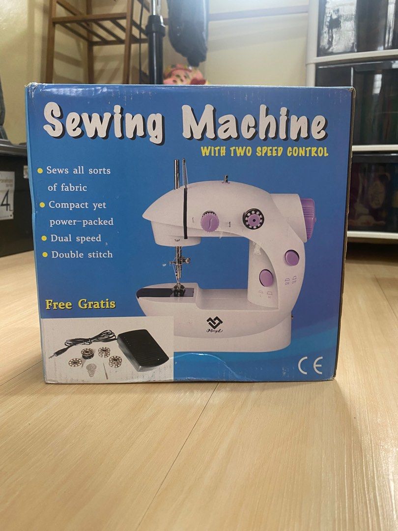 Sewing Kit (Category: Craft Supplies & Tools) located in Makati City. Submitted by slickthingsph (Listing ID 1367940639, Image 1). Description: ✨ Tested the machine when bought, gumagana. Never used ever since. ✨ Brandnew ✨ Color may vary due to lighting ❌ STRICTLY NO WHEN WORN ❌.