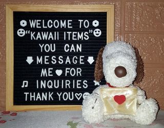 Snoopy Peanuts Envelope Pouch Plush Toy