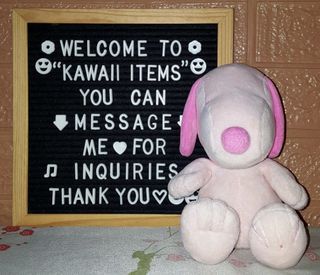 Snoopy Peanuts Pink USJ Universal Studios Japan Plush Toy