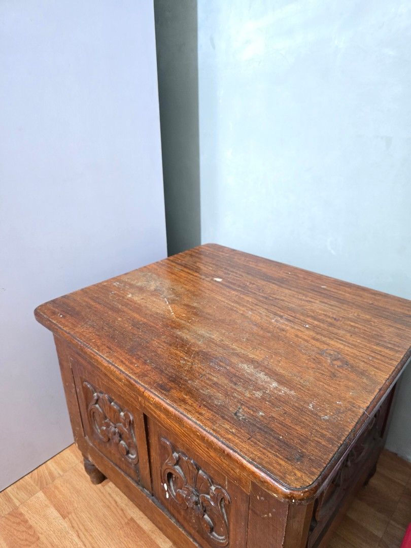 Solid narra bed side table (Category: Tables & Sets) located in Las Pinas. Submitted by southerncloset (Listing ID 1367982827, Image 2). Description: .