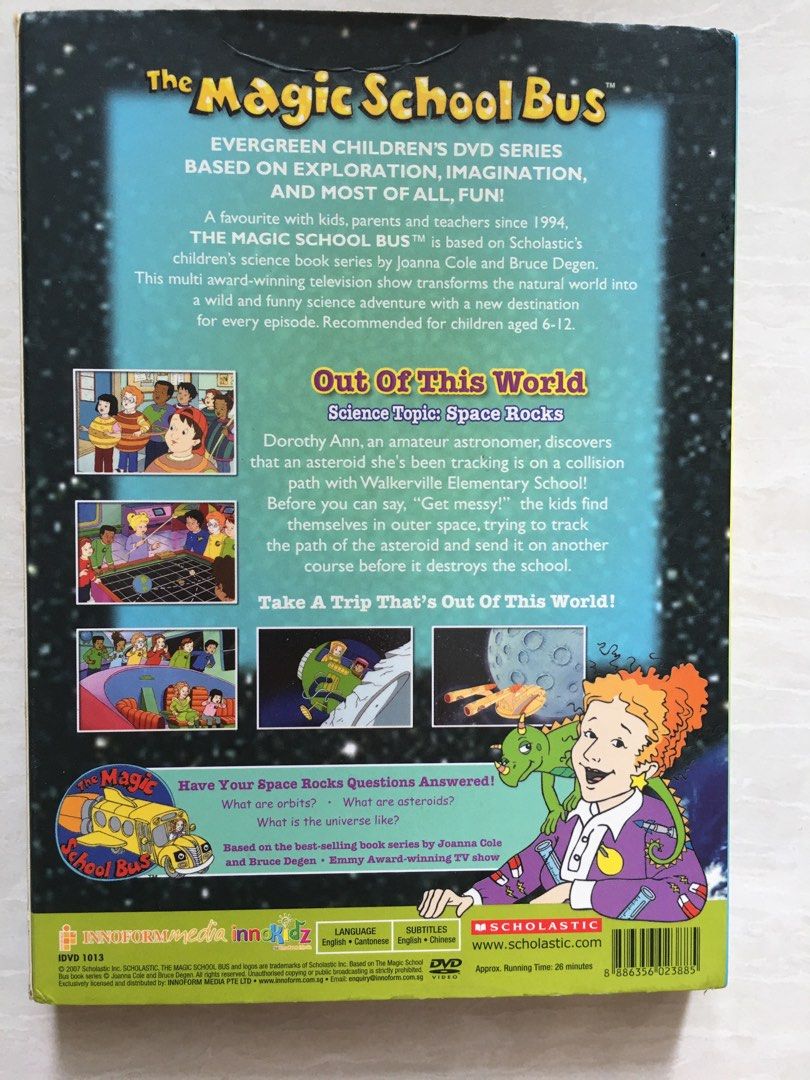 The magic school bus DVD : out of this world, Hobbies & Toys, Music ...