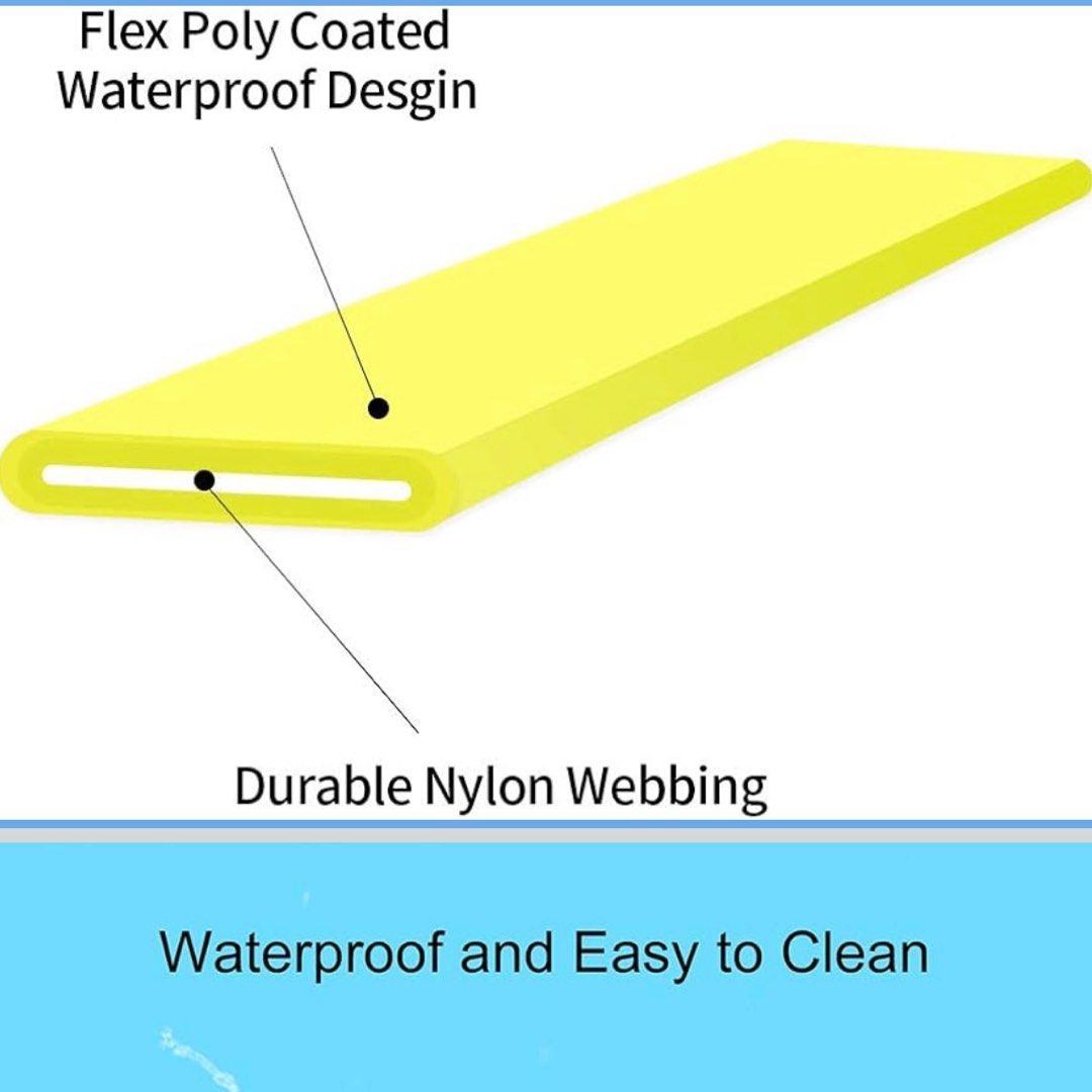 Waterproof long leash training leash 5m (Category: Homes & Other Pet Accessories) located in Singapore. Submitted by callietoystore (Listing ID 1367963933, Image 3). Description: Waterproof Long Leash 5m long. 2 colors and width available: 1) Neon Yellow color (width: 15mm, 5meters long) 2) Beige color (width: 20mm, 5meters long) DURABLE Training Leash: High quality flex poly coated nylon strap material made the Waterproof Dog Leash. LONG LEASH: 