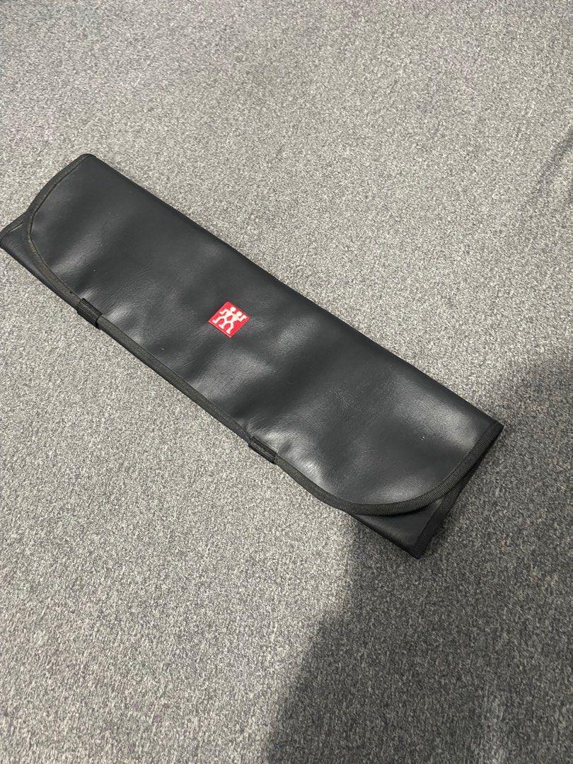 Wusthof 6-8 pcs Knife Bag (Category: Other Kitchenware & Tableware) located in Quezon City. Submitted by mr.sandman (Listing ID 1367959013, Image 1). Description: Wusthof knife bag Durable Synthetic Leather Like new condition/ slightly used.