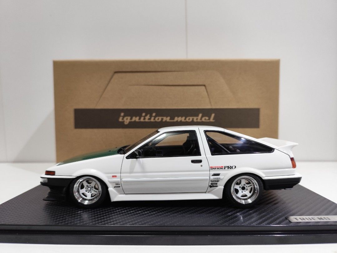 1/18 ignition model 土屋圭市AE86, 興趣及遊戲, 玩具& 遊戲類- Carousell
