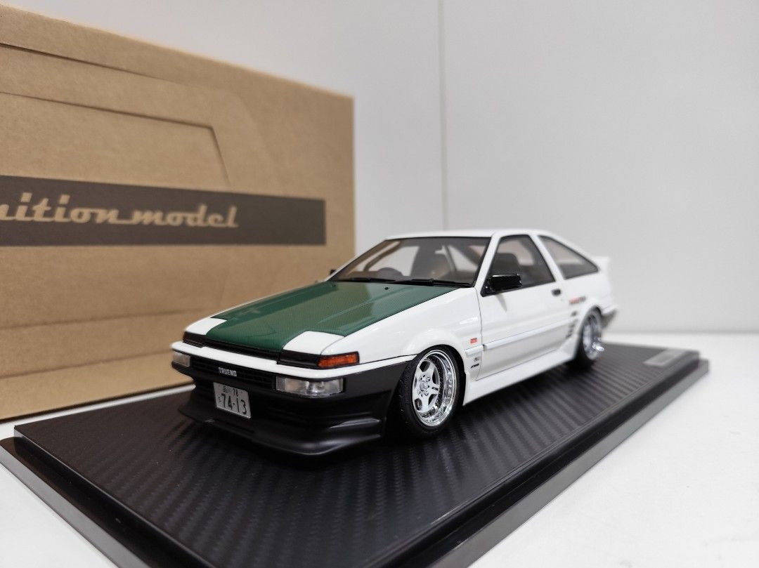 1/18 ignition model 土屋圭市AE86, 興趣及遊戲, 玩具& 遊戲類- Carousell