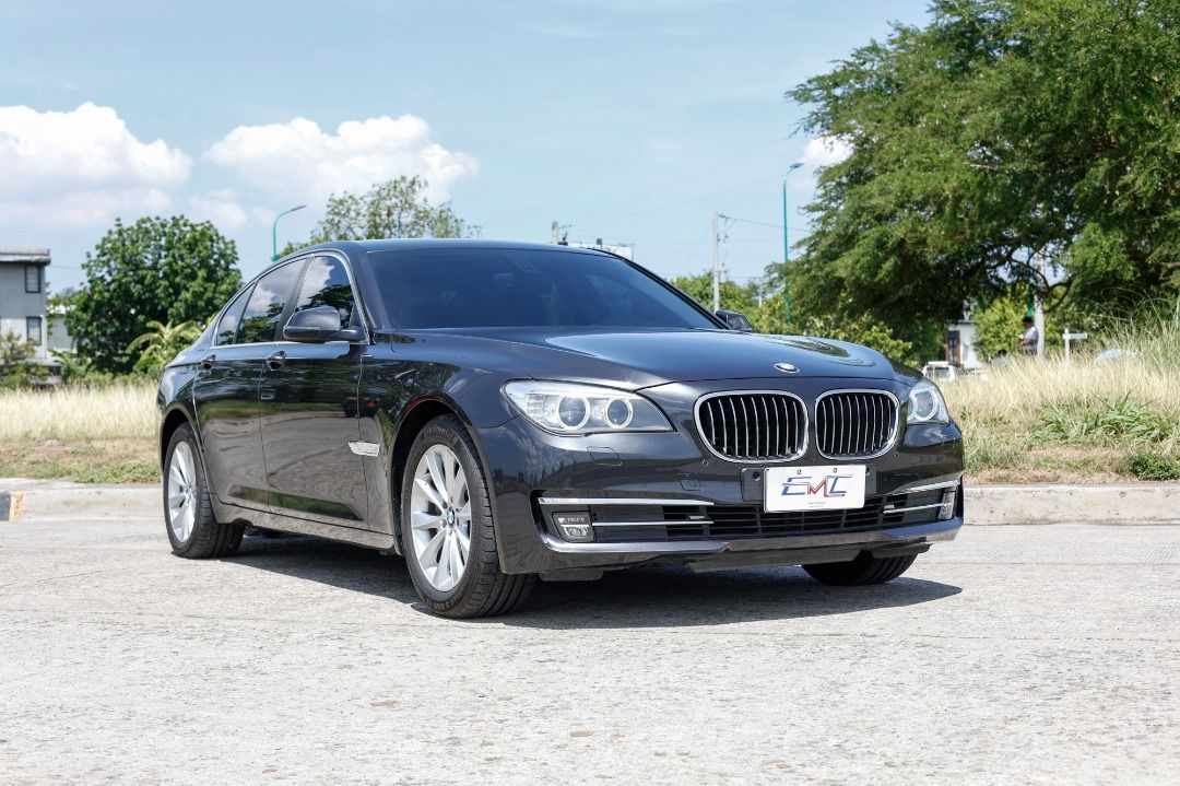 2014 BMW 730D Auto (Category: Used Cars) located in Quezon City. Submitted by emcpradoautoinc (Listing ID 1368066396, Image 1). Description: 2014 BMW 730D 8-speed automatic transmission 3.0L 6-cylinder diesel engine 51,000 kms mileage Ending 5 (Wednesday) P1,598,000 Price is negotiable Bank financing approved Major credit cards accepted Open for trade-in Viewing and test drive at 66 Maayusin St., Brgy. UP Village, Quezon City Open for meet-up Mes