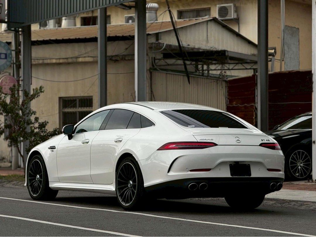 由 17hogo47471 (刊登 ID 1368073286，圖片 2) 提交，位於 台中市 (Taichung) 的 正2019 , AMG , GT43 , 4Matic , 日規 , 跑2萬 (類別：汽車出售)，說明：還在觀望的 , 直接來現場看個夠👀 在庫好幾台 , 黑色白色全在店 , 實車實價 正2019 , AMG , GT43 , 4Matic , 日規 , 跑2萬 ✅未領牌新車 ✅新車利率最低3% ✅超級鑑定原版件 ✅車體零件保固險 P20跟車 , 雙前冷熱座椅 , 柏林 , 多光束 抬顯 , 香氛套件 , 360環景 , 夜色鋁圈 配備眾多..來店賞車比較快❗️ 📞：0908313909（小梁）同LINE #日規 #GT43 #GT53 #gt63s #AMG #大滿配 #宏泰 #台中實體車行 #專營日規。