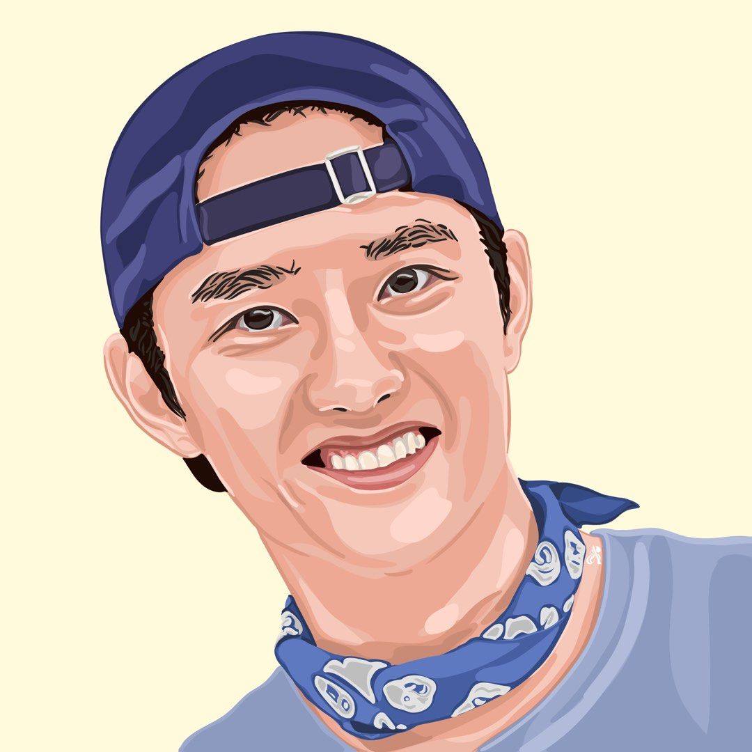 20 x 20cm Custom Portrait Illustration - Printed on Canvas c/w Frame (Category: Art & Prints) located in Singapore. Submitted by moosseartstudio (Listing ID 1368185187, Image 2). Description: Bring your story to life with a personalized portrait printed on canvas! Whether it’s a gift for a loved one, a special keepsake, or a unique piece to brighten up your space, each portrait is carefully crafted to capture the essence of your subject. Format: 