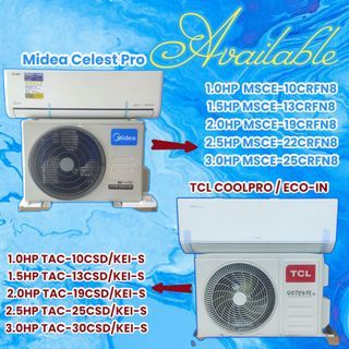 AFFORDABLE AND QUALITY SPLIT TYPE AIRCON WITH FREE INSTALLATION  AND RECEIPT