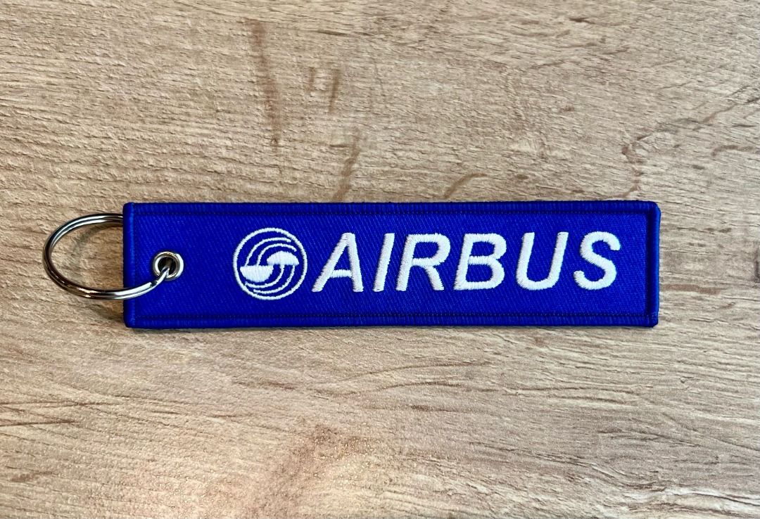 Airbus Luggage Embroidery Tag (Category: Travel Essentials & Accessories) located in Quezon City. Submitted by palaviator (Listing ID 1368159883, Image 1). Description: Airbus Luggage Embroidery Tag Inspired by Airbus innovation, this premium luggage tag features precision embroidery and aviation-grade fabric, perfect for fans of the A320, A350, A380, and more. Built to withstand global adventures while showcasing your passion for flight. High-th