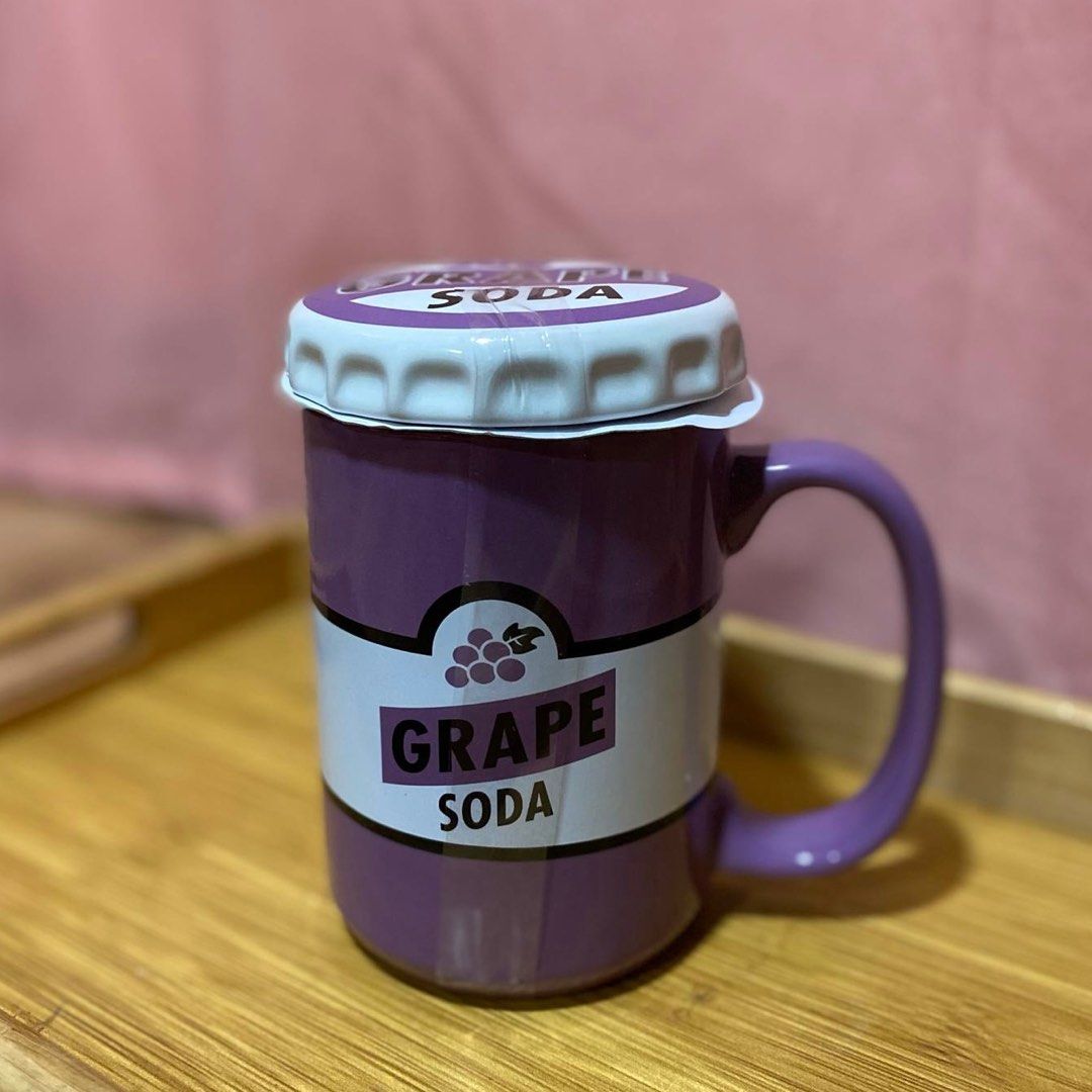 Authentic Grape Soda Mug ( Disney ) (Category: Coffee & Tea Tableware) located in Rizal. Submitted by _notkendall (Listing ID 1366390834, Image 1). Description: ufs | lfb 🫶🏼✨ Authentic Grape Soda Mug - brand new - from Disney Store UK 🇬🇧 mop : gcash/bpi mod : jnt.
