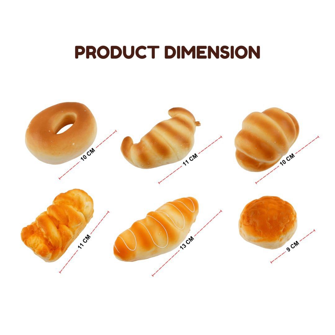 Bakery Bread Set (6 pcs /set) (Category: Bakeware) located in Quezon City. Submitted by tanyachoa (Listing ID 1368115726, Image 2). Description: Two variants 🎈Set A 🎈Set B .