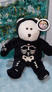 Black Skeleton Starbucks Bear