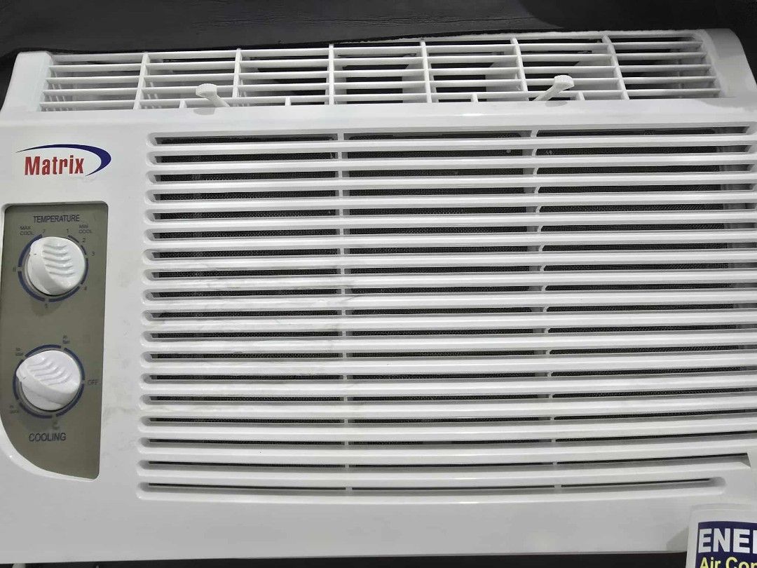 BRAND NEW AIRCON 0.6 (Category: Air Conditioning and Heating) located in Marikina City. Submitted by otherthings.k (Listing ID 1368174915, Image 3). Description: Selling BRAND NEW MATRIX aircon. Unit only Installation and delivery will be shouldered by the buyer. Window type (inverter grade) 0.6 HP - 7,600 Window type (full dc inverter) 1.0 HP - 1x,3xx 1.5 HP - 1x,4xx 2.0 HP - 2x,6xx 2.5 HP - 3x,3xx Split Type (full dc inverter) 1.0 HP - 1x,3xx 1