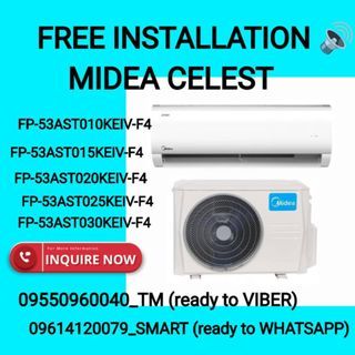 BRAND NEW AIRCON FREE INSTALLATION