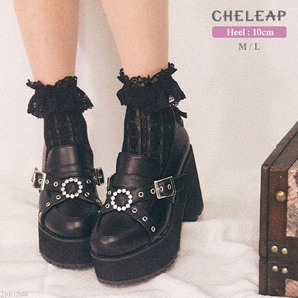 Cheleap Jirai kei shoes (Category: Loafers) located in Abulug. Submitted by lowrain22 (Listing ID 1368160073, Image 3). Description: Brand new! never used! size is L fits 24.5 cm rfs: does not fit me.