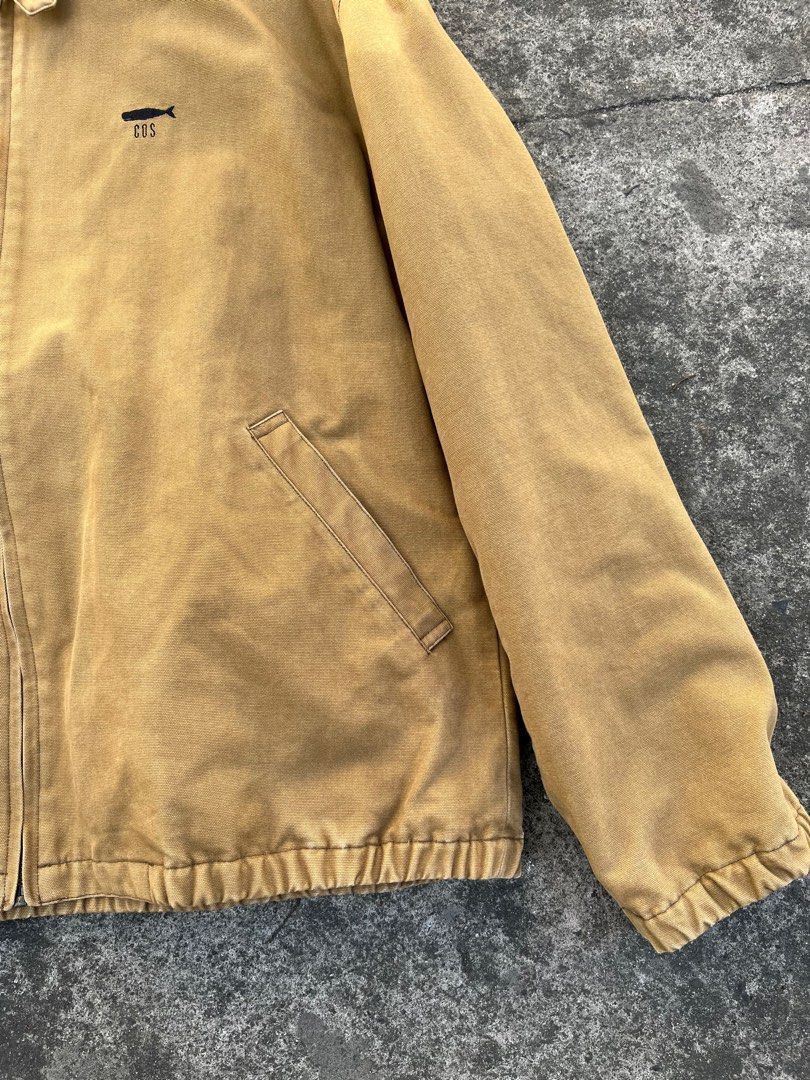 COS flannel lines workwear detroit jacket (Category: Coats, Jackets and Outerwear) located in Angono. Submitted by vedgedan (Listing ID 1368173257, Image 3). Description: fixed price na COS flannel lined detroi jacket (very similar design to J97 brown carhartt except the zip on the chest area) - 24w x 27l GOOD DIMES!!!! - has good vintage fades! - no issue sa zips - rare color.