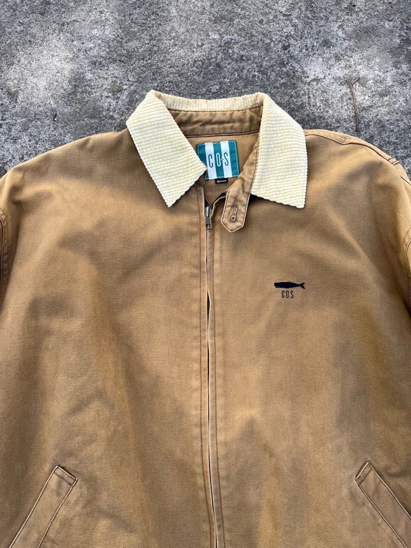 COS flannel lines workwear detroit jacket (Category: Coats, Jackets and Outerwear) located in Angono. Submitted by vedgedan (Listing ID 1368173257, Image 2). Description: fixed price na COS flannel lined detroi jacket (very similar design to J97 brown carhartt except the zip on the chest area) - 24w x 27l GOOD DIMES!!!! - has good vintage fades! - no issue sa zips - rare color.