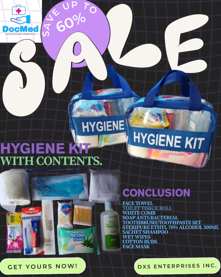 DOCMED HYGIENE KIT WITH INCONLUSION SET, Beauty & Personal Care ...