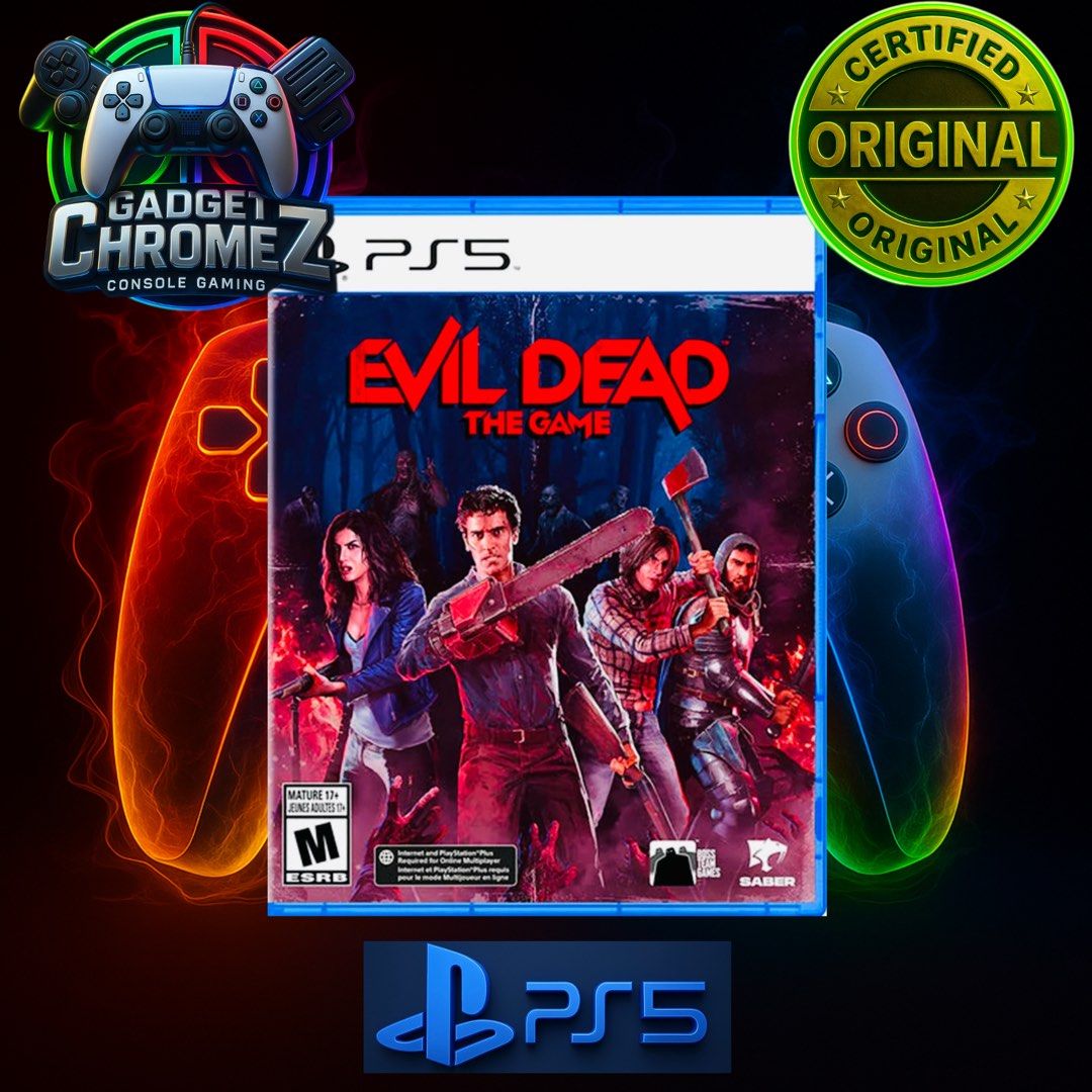 Evil Dead The Game | PS5 Game | BRANDNEW (Category: PlayStation) located in San Jose del Monte. Submitted by gadget_chromez (Listing ID 1259571779, Image 1). Description: EVIL DEAD THE GAME BRANDNEW / SEALED Physical Disc. Safely packed with 2 layers of thick bubble wrap for maximum protection upon shipping out..